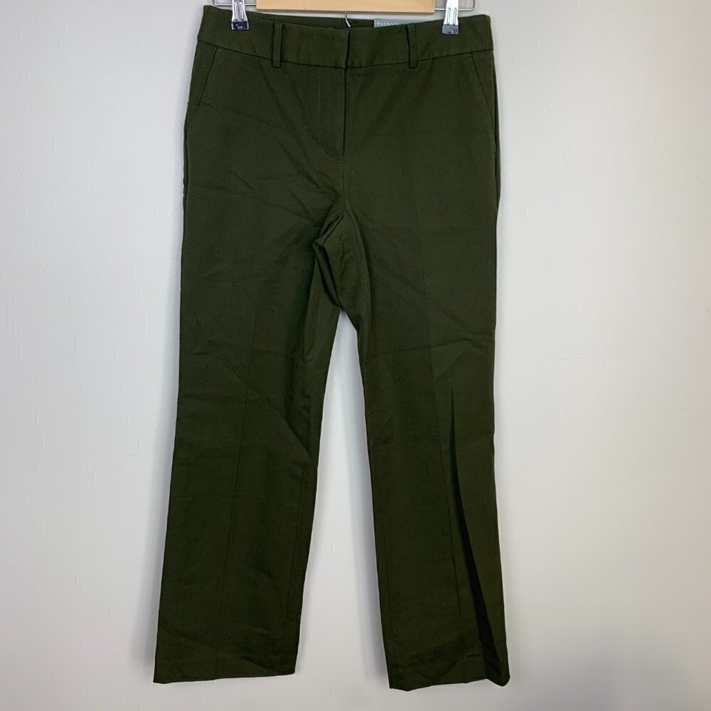 Talbots Newport Pant - Size 4P - Green - NEW - Picture 3 of 10